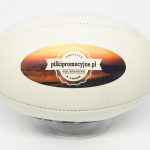 Piłka rugby z nadrukiem