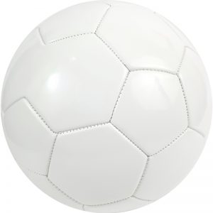 White smooth soccerball for printing, logo on the soccerball, fast printing on the soccerball, no name soccerball,full color prints on sportsball, logo text printing on the football