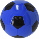 Niebiesko-czarna piłka nożna model Energy do nadruku logo