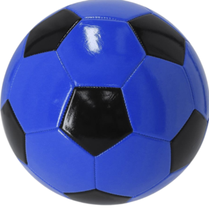 Niebiesko-czarna piłka nożna model Energy do nadruku logo