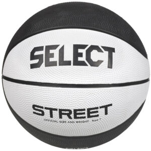piłka koszowa Select, biało czarna
